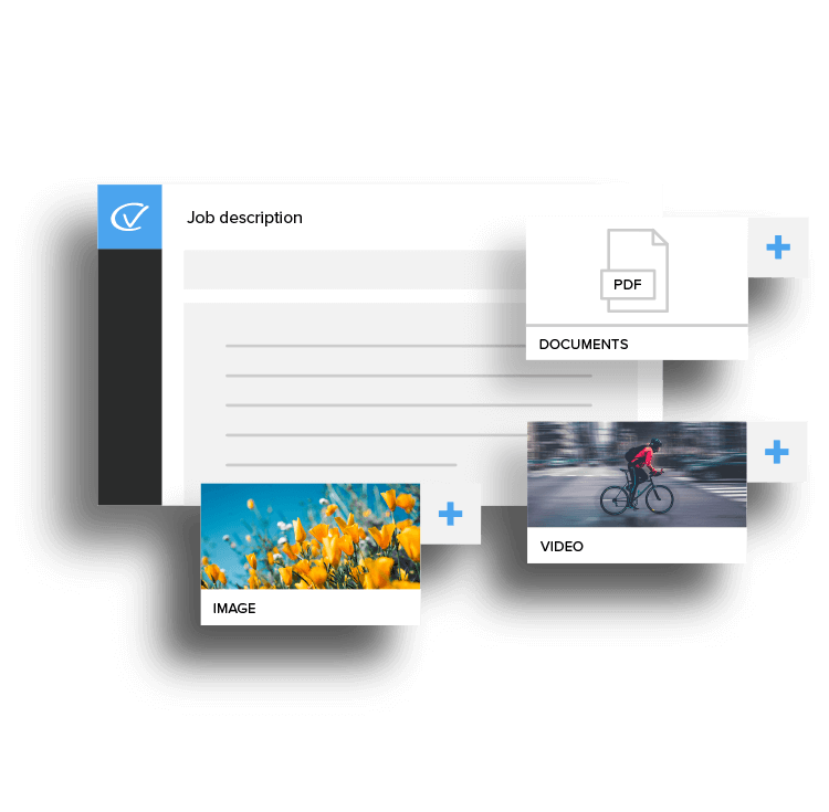 Verrijk uw vacatures met afbeeldingen, videos, animaties en downloadbare documenten