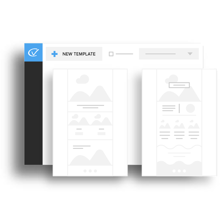 Configurable unlimited mail templates to communicate in style